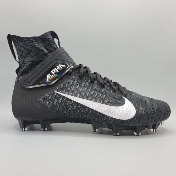Nike Other - Nike Alpha Menace Elite 2 Flyknit Football Cleats Black AO3374-001 Size 13. Cond